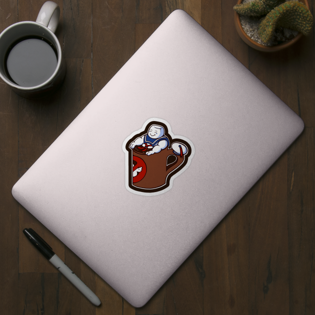 Cup of Stay Puft by jellysoupstudios